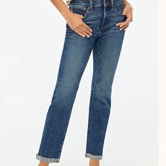 J. Crew Petite slim boyfriend jean in all-day stretch Size 32P - Picture 1 of 4